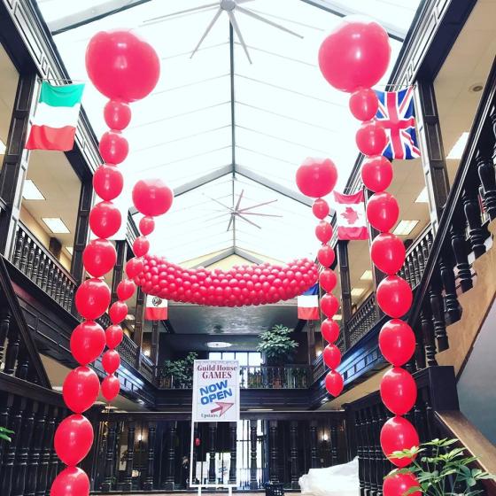 Main Mall Balloon Drop!