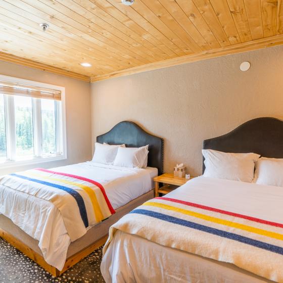 Black Diamond Lodge Interior - guest room