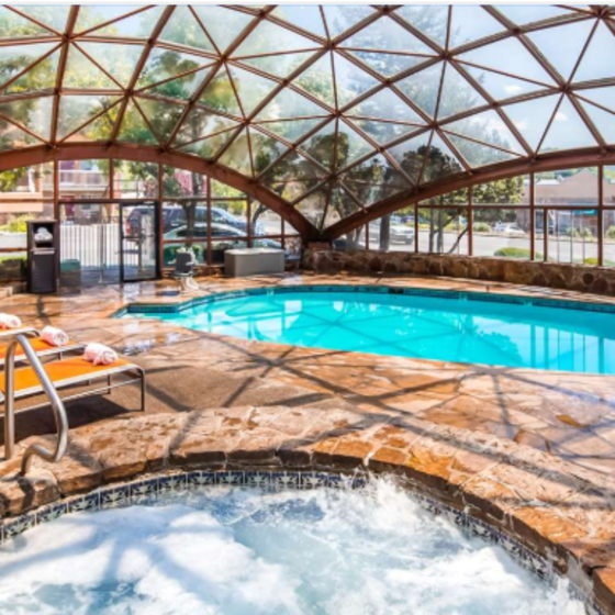 Indoor Pool and Hot Tub