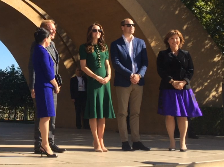 Will and Kate at Mission Hill Winery
