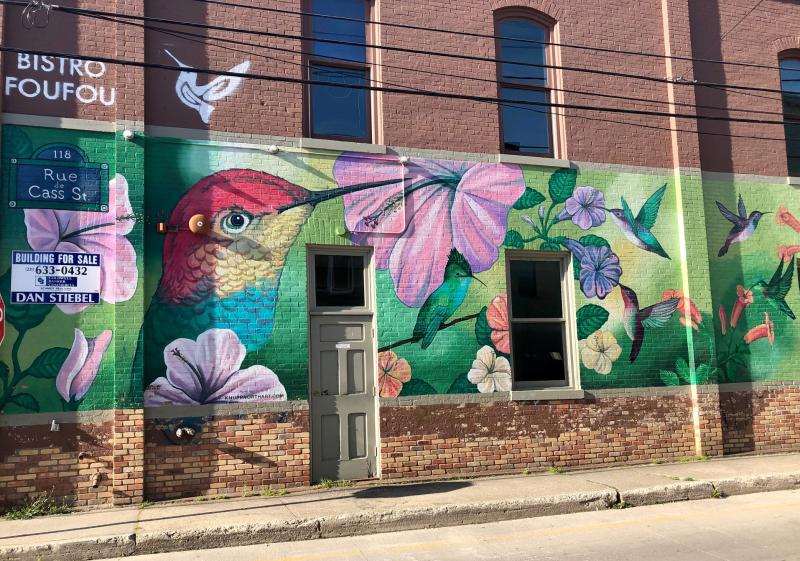 Hummingbird Mural