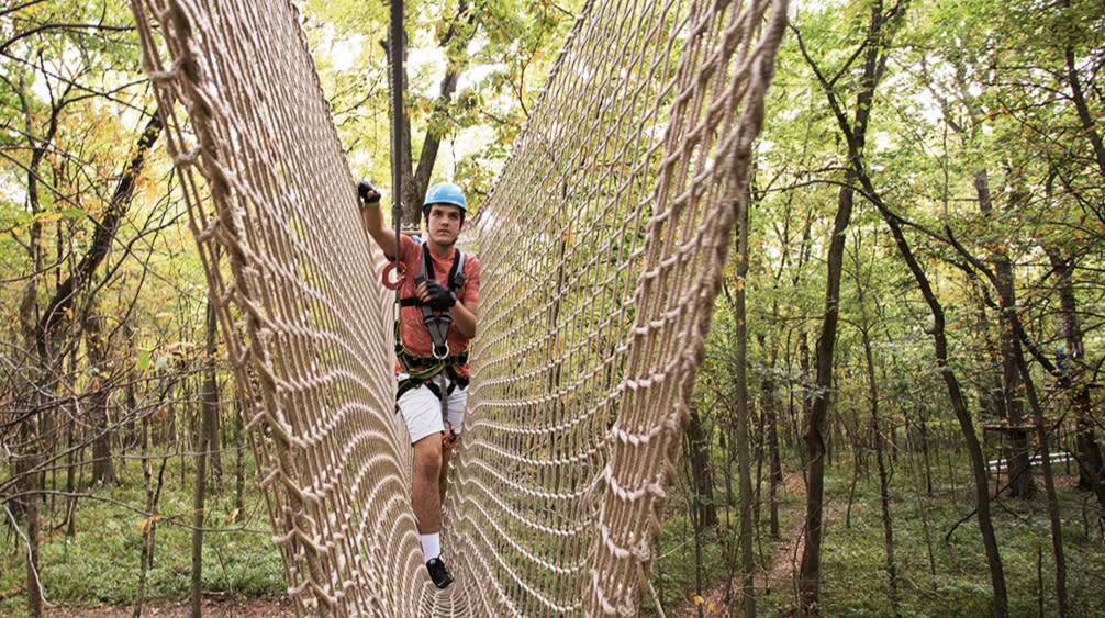 Strawtown Koteewi Park Aerial Adventure