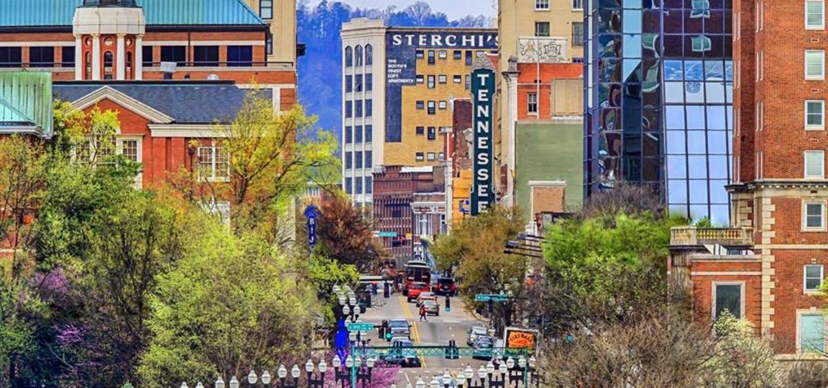 View Down Gay Street by Bruce McCamish