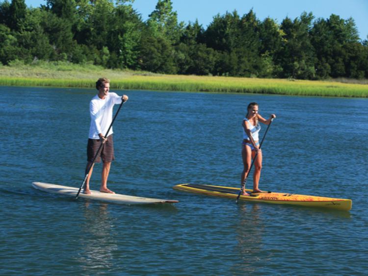 Boy and Girl SUP