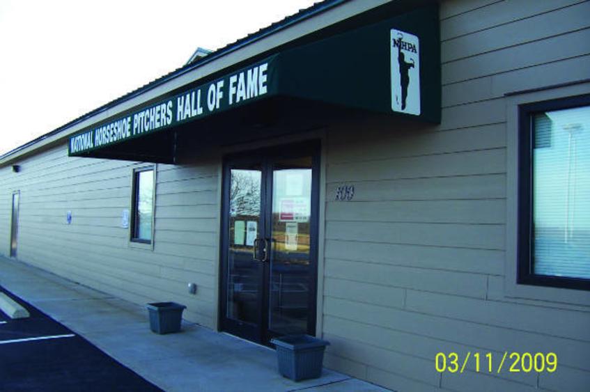 National Horseshoe Pitchers Hall of Fame Wentzville, MO 63385
