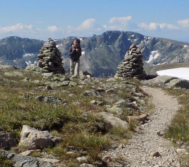 Hiking on Flattop
