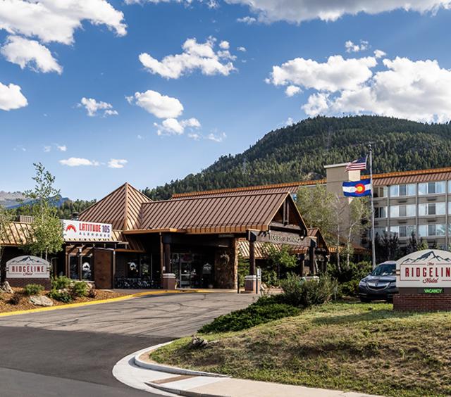 Exterior the Ridgeline Hotel-Estes Park