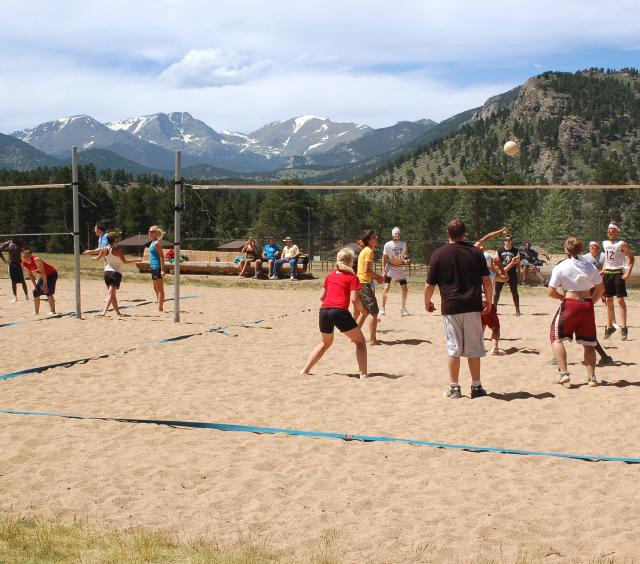 Outdoor Volleyball Court
