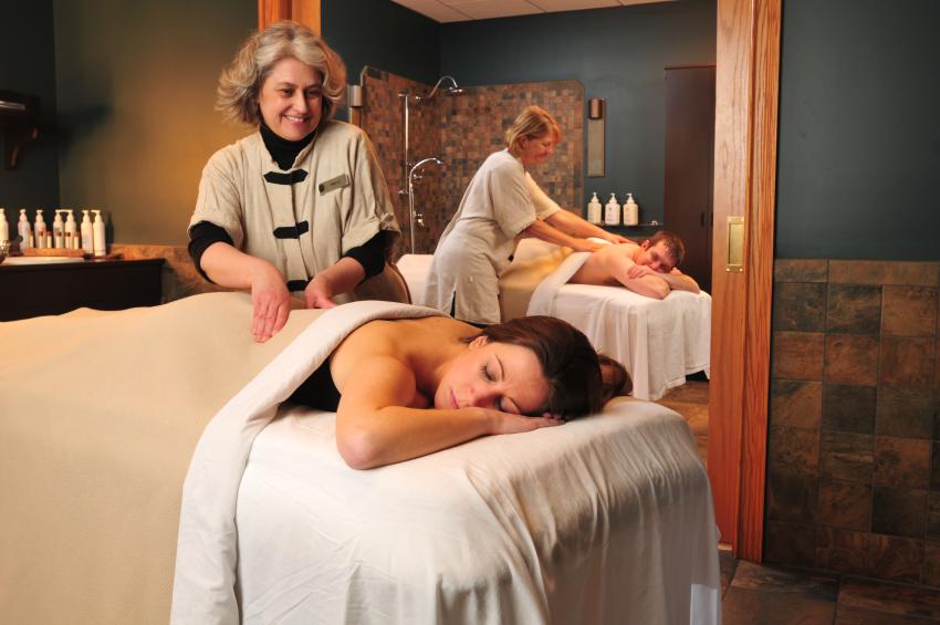 Relax and enjoy a couples massage at Isabella Spa, Belhurst