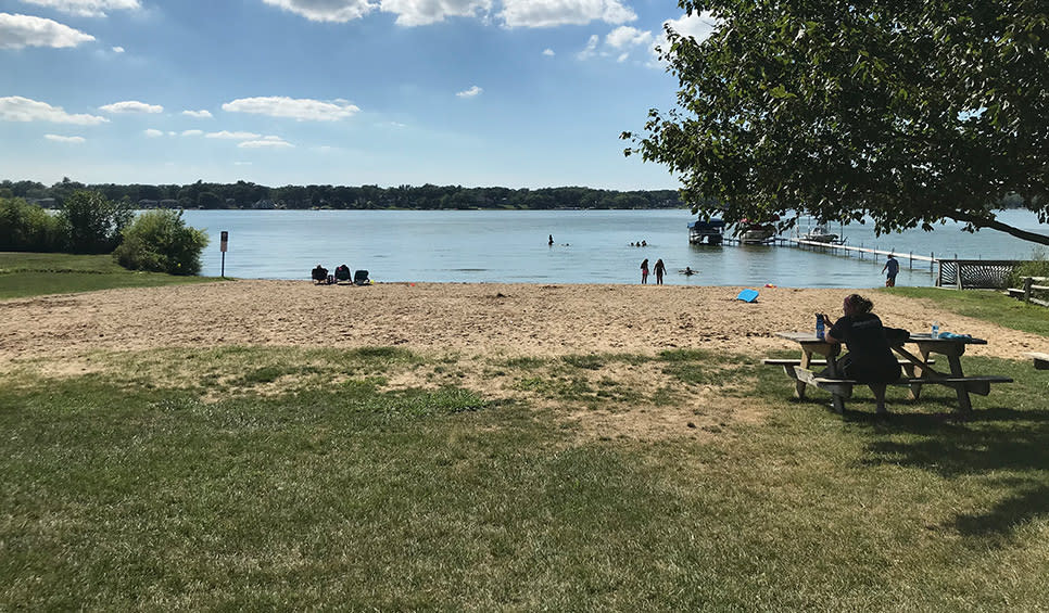 Cedar Lake small beach