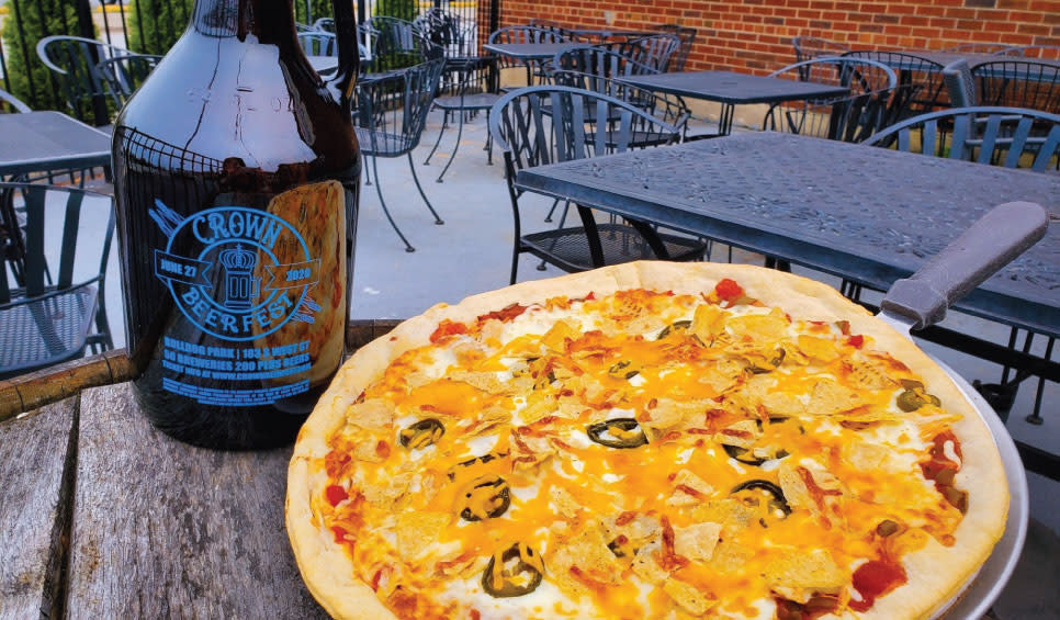 Crown Brewing patio