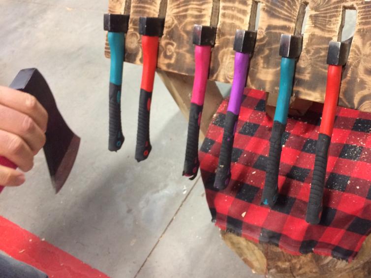 Axe Monkey's different axes