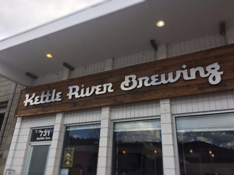 Kettle River Brewing Sign