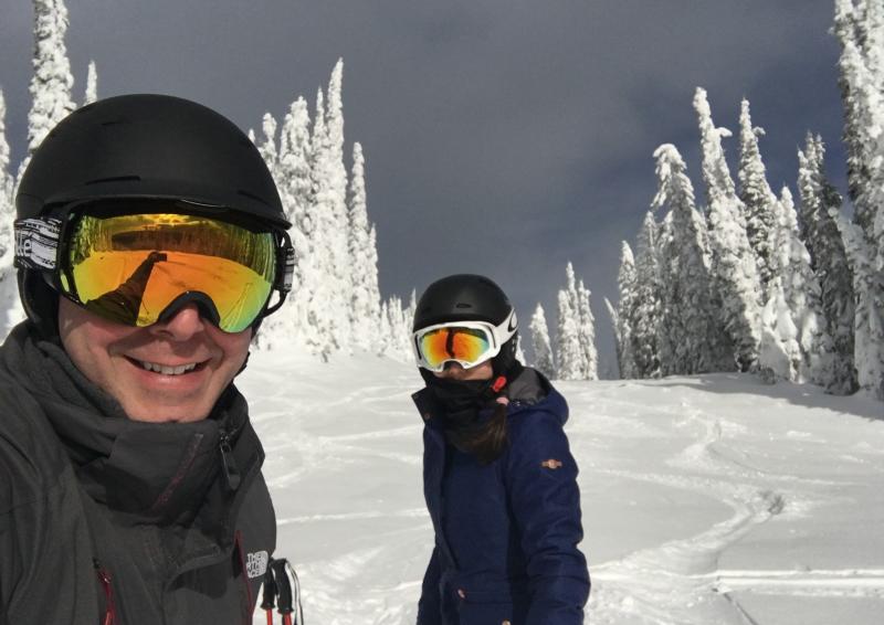 Wesla & Duane at Big White