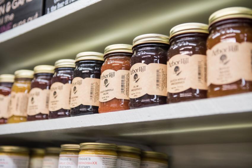 Jams and Sauces from Arbor Hill Grapery