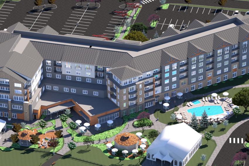 Hotel Canandaigua Rendering