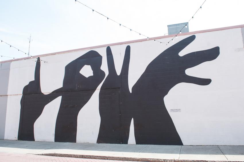Linden Street Love Mural