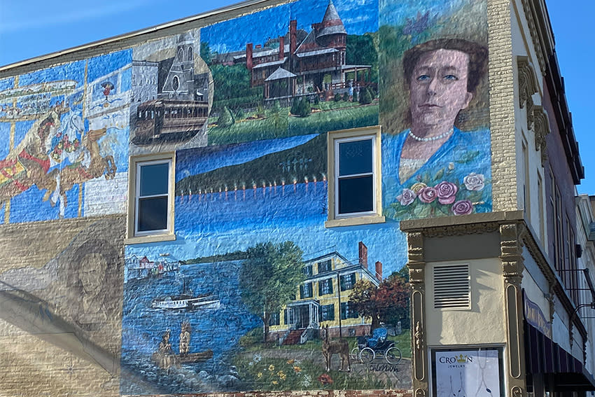 Step Back in Time Mural