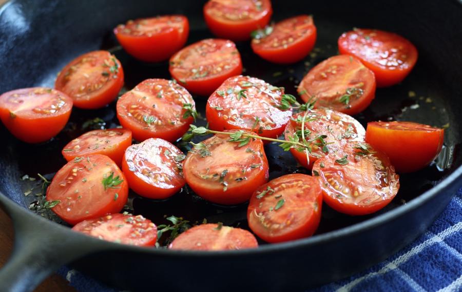 Cast Iron tomatoes