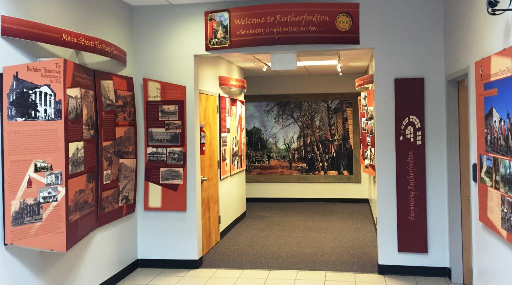 Rutherfordton Town Hall Heritage Display