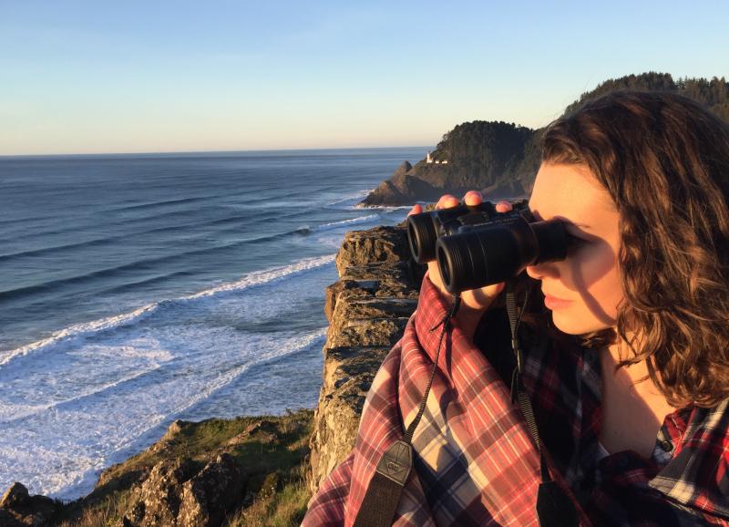Whale Watching on the Oregon Coast by Marco Ycaza Whale Watching on the Oregon Coast by Marco Ycaza