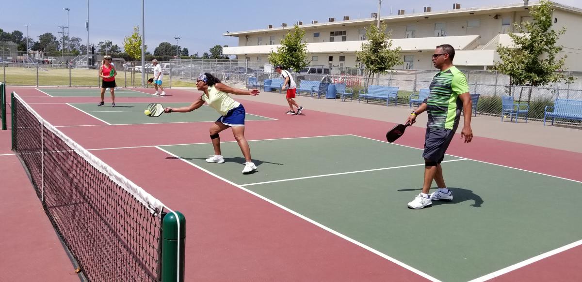 Pickleball in Huntington Beach