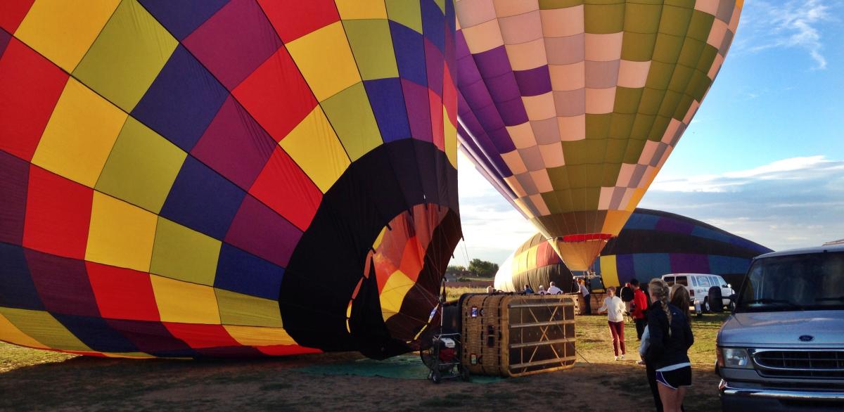 Hot Air Balloons in Boulder