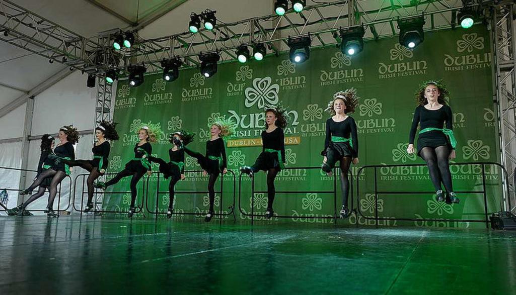 Irish Dancers at the Dublin Irish Festival