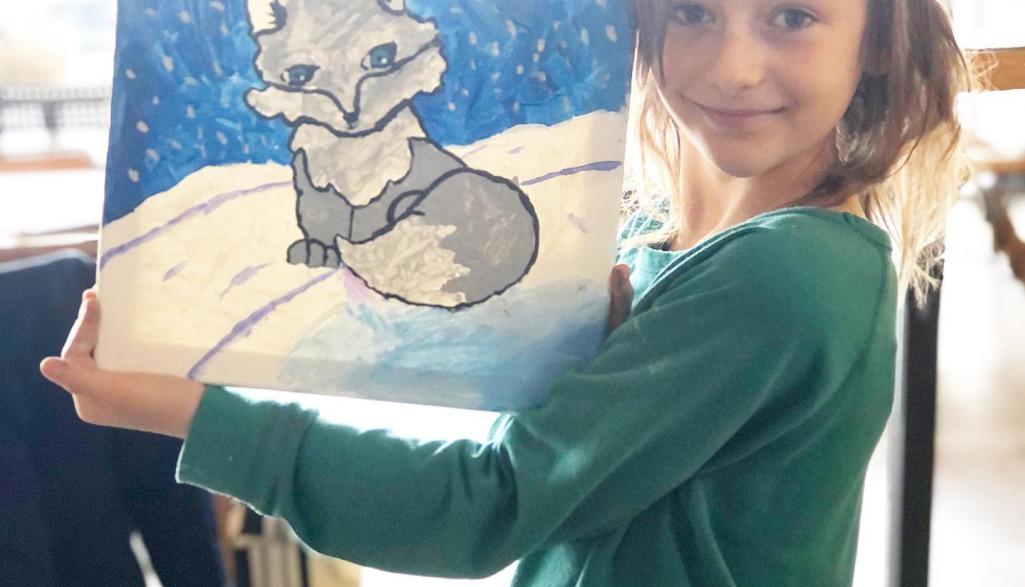 Roxy the Fox Canvas