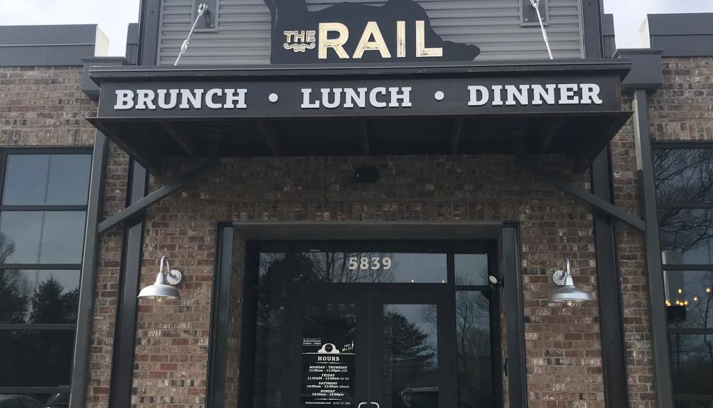 The Rail Burger Exterior