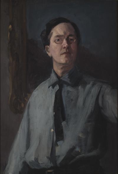 John Sloan Self Portrait in Gray
