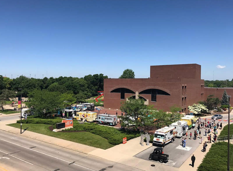 Lunch at Freimann Square by @artsunitedgfw on Instagram