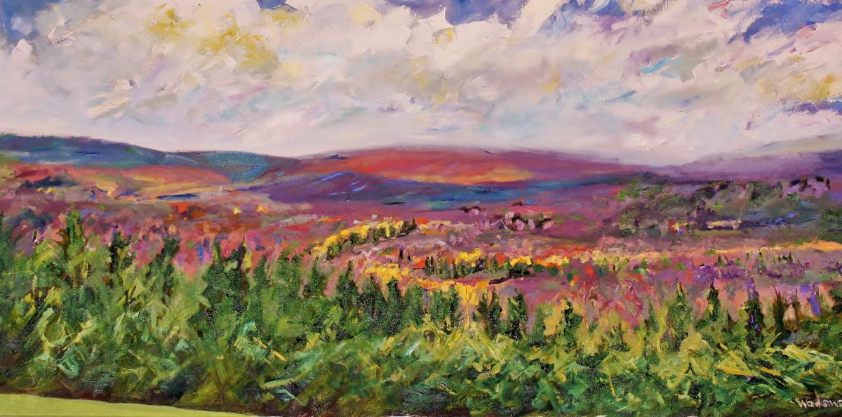 Laurel Highlands painting