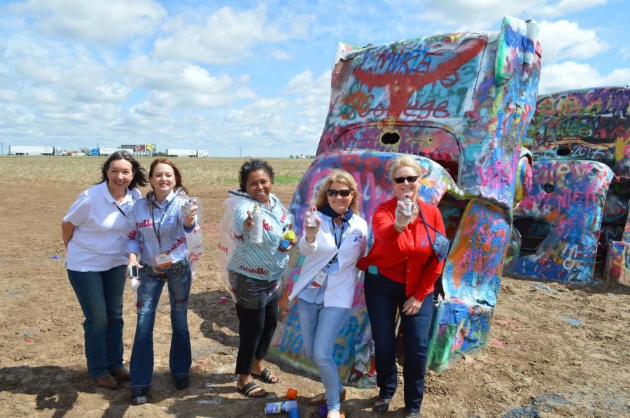 Cadillac Ranch - Group Picture