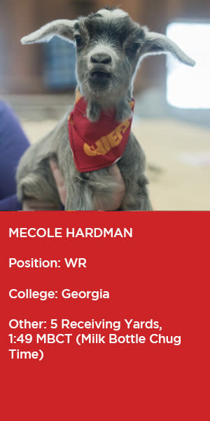 Mecole-Hardman-Goat