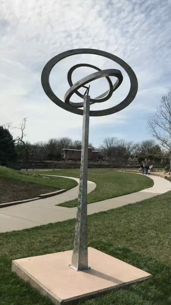 Kinetics Art In Motion Overland Park Arboretum Boomerang
