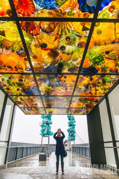 Bridge of Glass with photographer