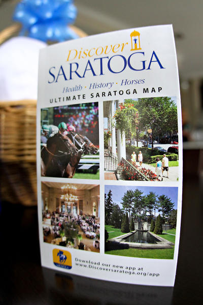 Discover Saratoga Ultimate Saratoga Map cover