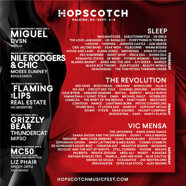 Hopscotch Lineup 2018