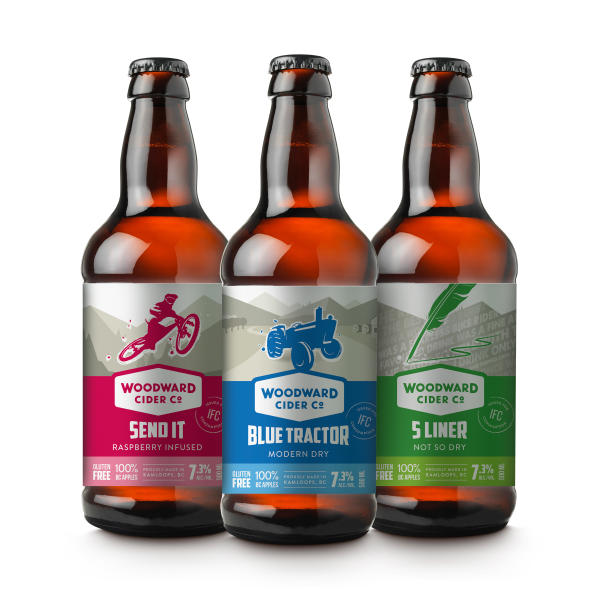Woodward Cider Co Bottles