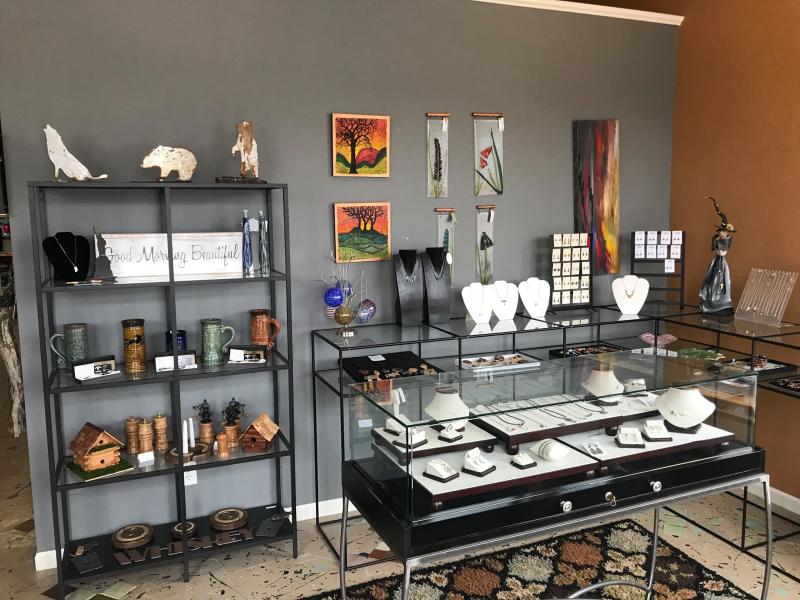 Find jewelry, clothing and work from local artisans at The Sterling Butterfly in Martinsville.