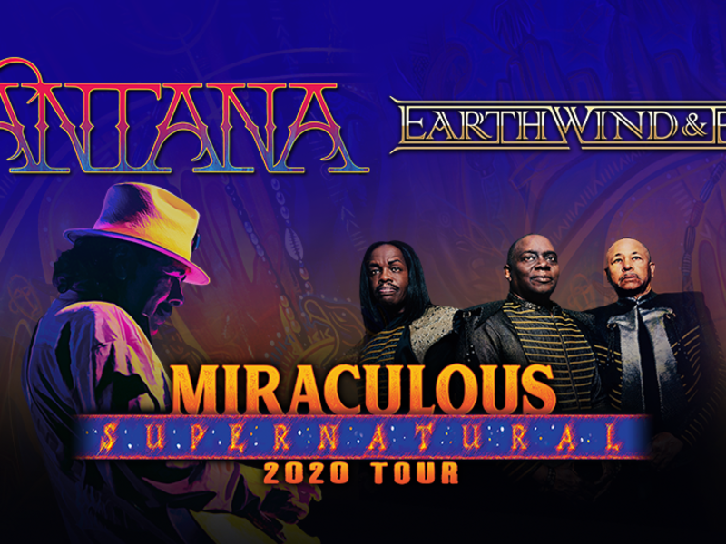 Santana and Earth, Wind & Fire Miraculous Supernatural Tour