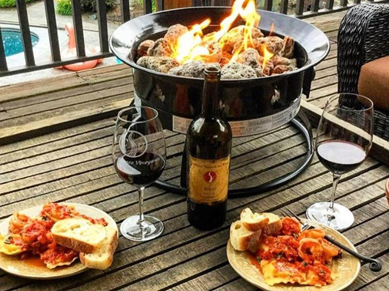 confluence wine and food