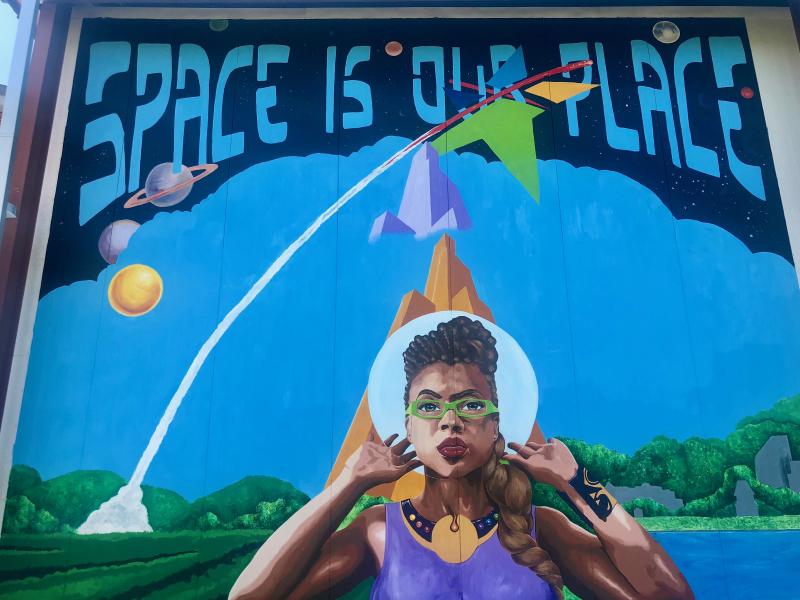 We've Got Space Mural