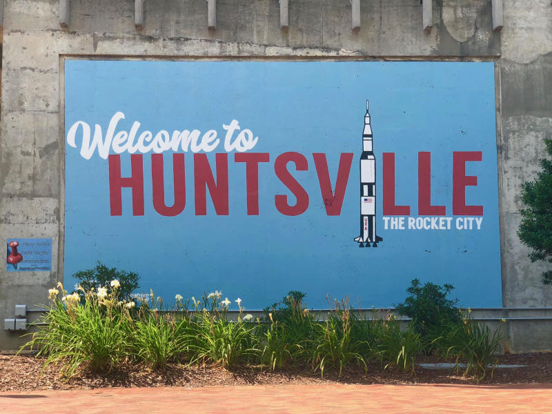 Welcome to Huntsville Mural