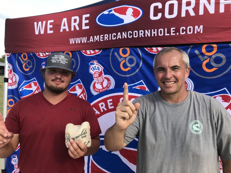 cornhole tournament champions