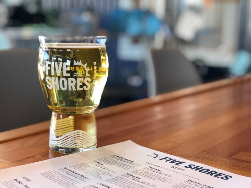 Five Shores Brewing Beer