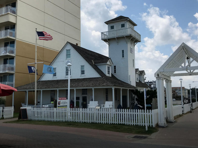 Exterior of the Surf and Rescue Museum