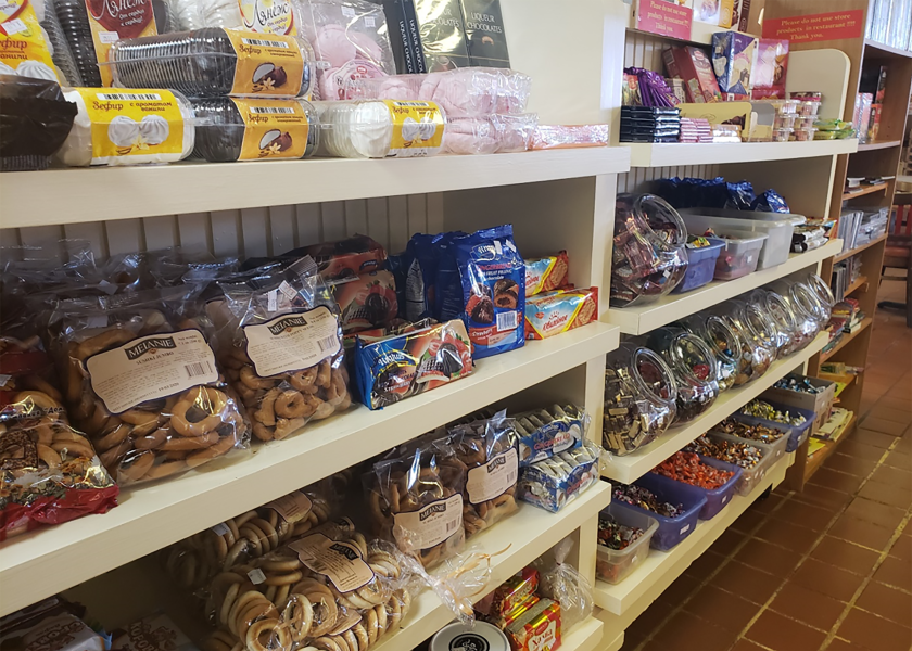 photo of grocery items at Taste of Europe
