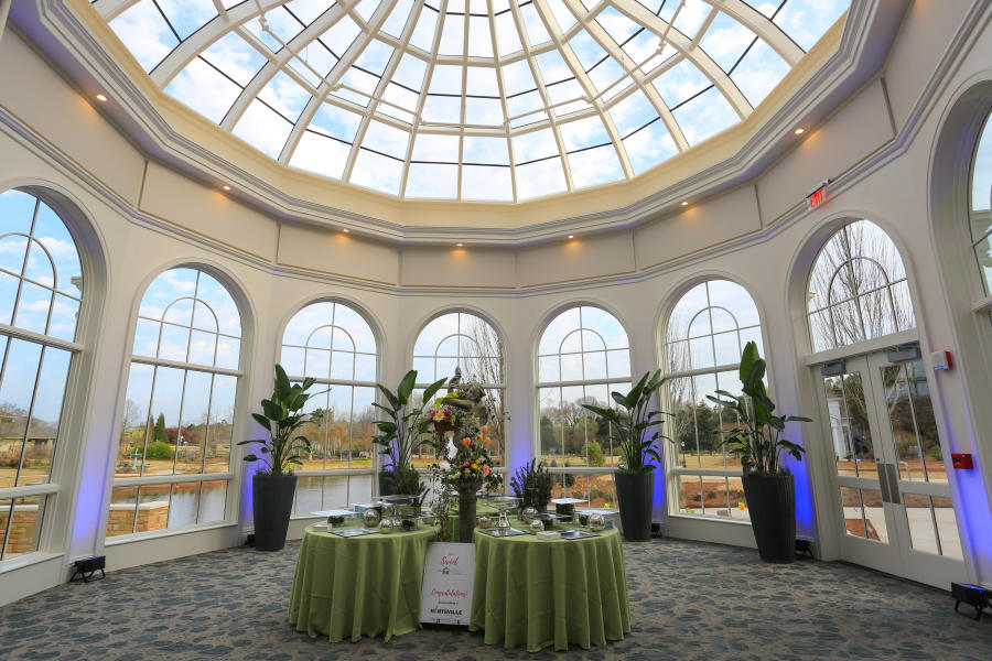 Round Windowed Room AT The Huntsville Botanical Garden